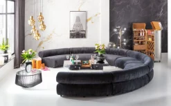 KARE Design Sohvapöydät|Olohuone*Corinne Sohvapöytä Musta Ø80cm