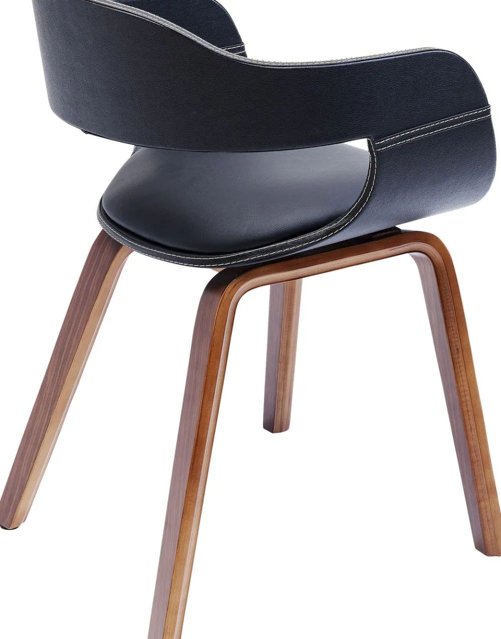 KARE Design Tuolit*Costa Walnut Tuoli Käsinojilla, Pähkinä