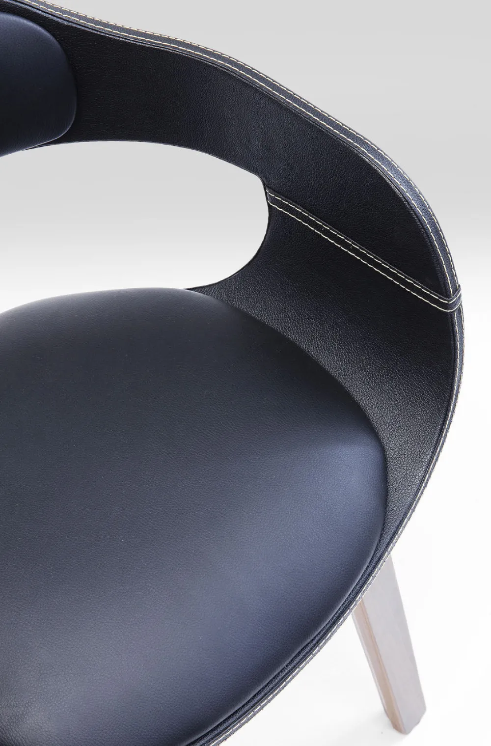 KARE Design Tuolit*Costa Walnut Tuoli Käsinojilla, Pähkinä