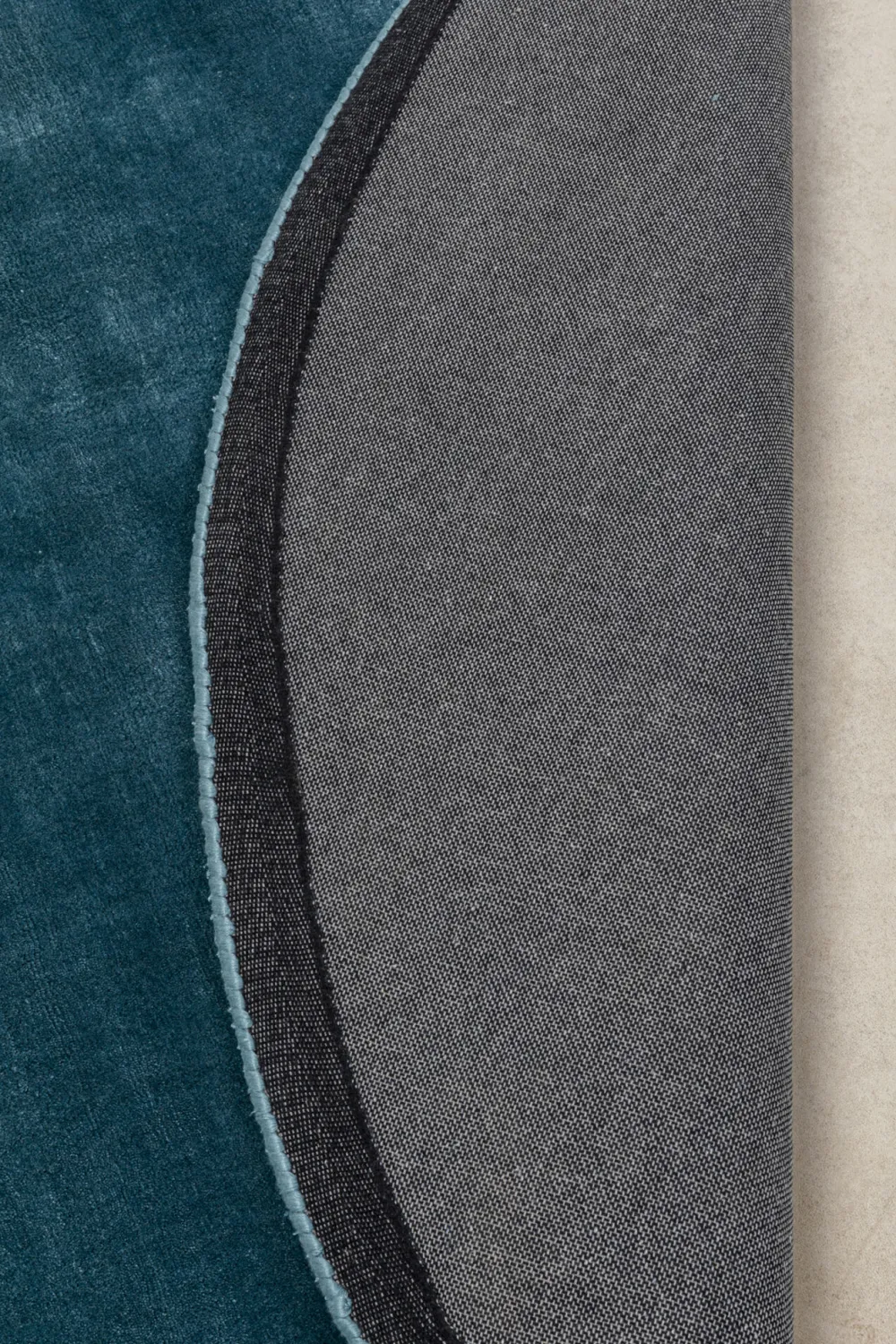 KARE Design Matot*Cosy Ocean Pyöreä Matto, Merensininen Ø200cm