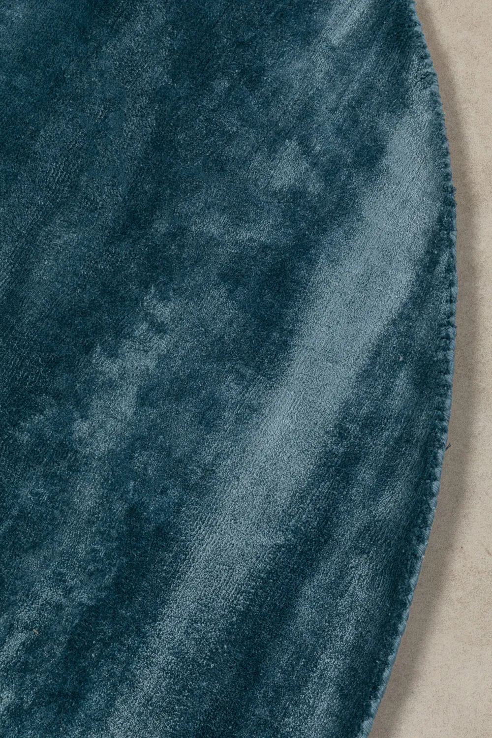 KARE Design Matot*Cosy Ocean Pyöreä Matto, Merensininen Ø200cm