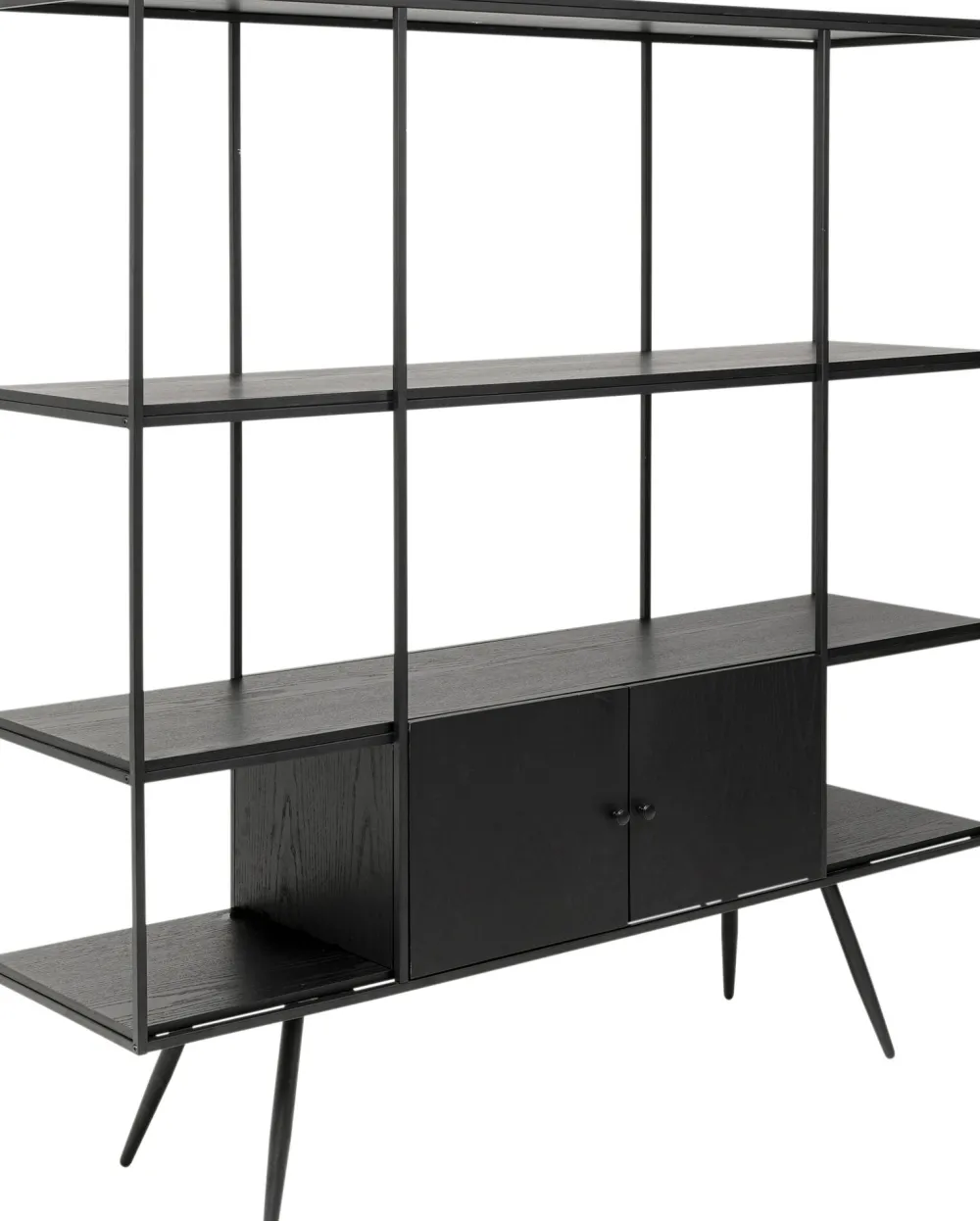 KARE Design Hyllyt*Cosy Sixties Hylly Musta 180x183cm