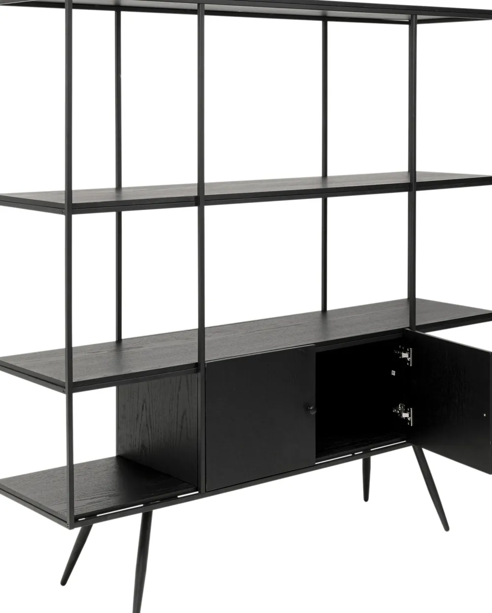 KARE Design Hyllyt*Cosy Sixties Hylly Musta 180x183cm