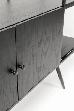 KARE Design Hyllyt*Cosy Sixties Hylly Musta 180x183cm