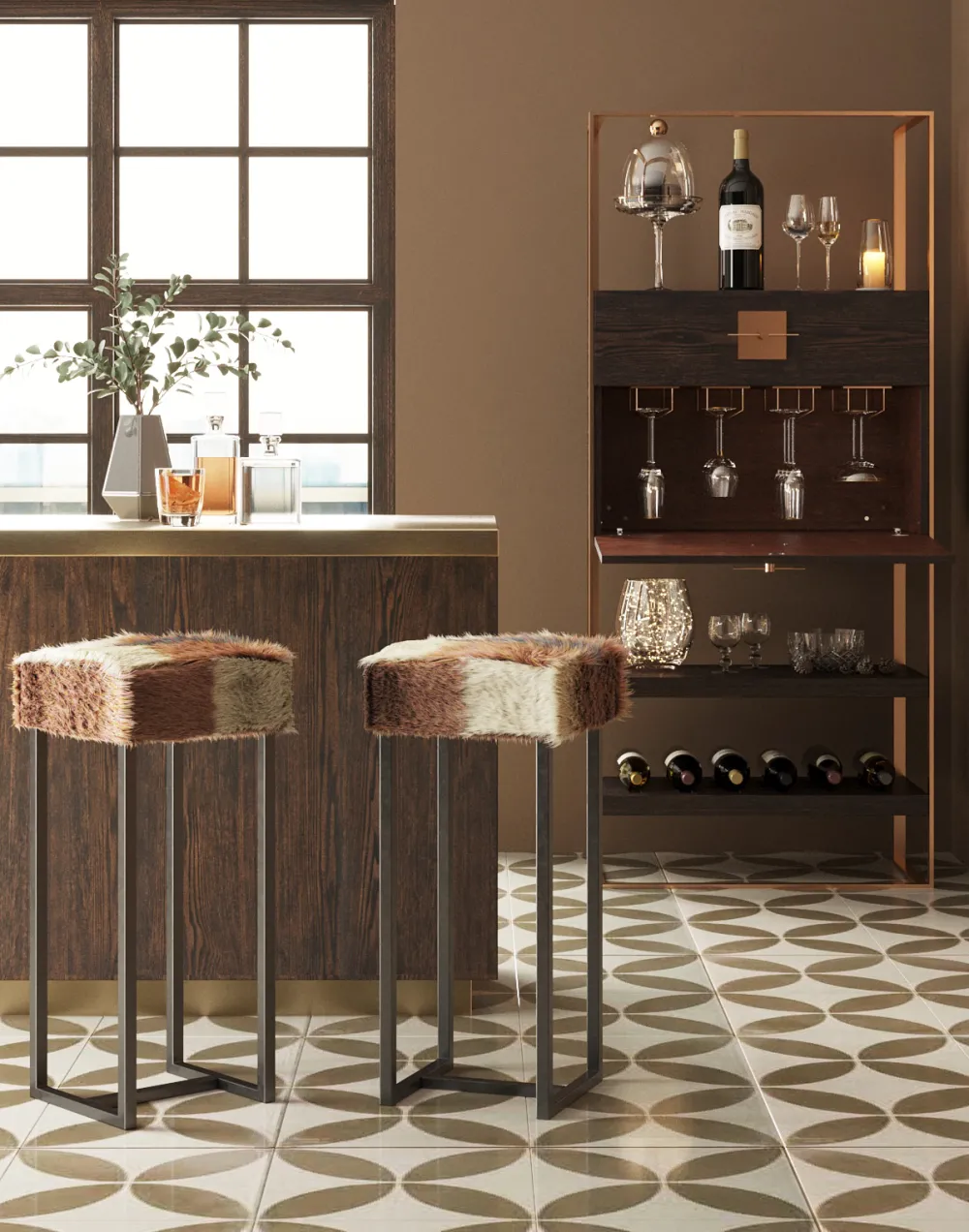 KARE Design Baarituolit*Country Life Baarituoli