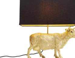 KARE Design Pöytävalaisimet*Cow Gold Lehmäpöytävalaisin, Kulta 52cm