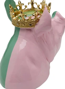 KARE Design Koriste-Esineet*Crowned Pig Kuninkaallinen Possu Koriste-esine 28cm