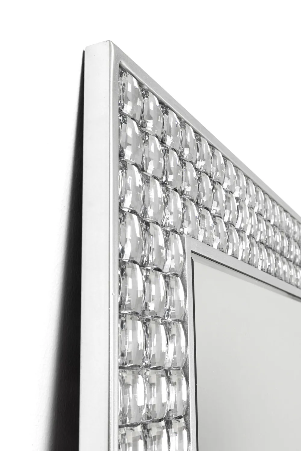 KARE Design Peilit*Crystals Seinäpeili, Hopea 80x180cm