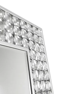 KARE Design Peilit*Crystals Seinäpeili, Hopea 80x180cm