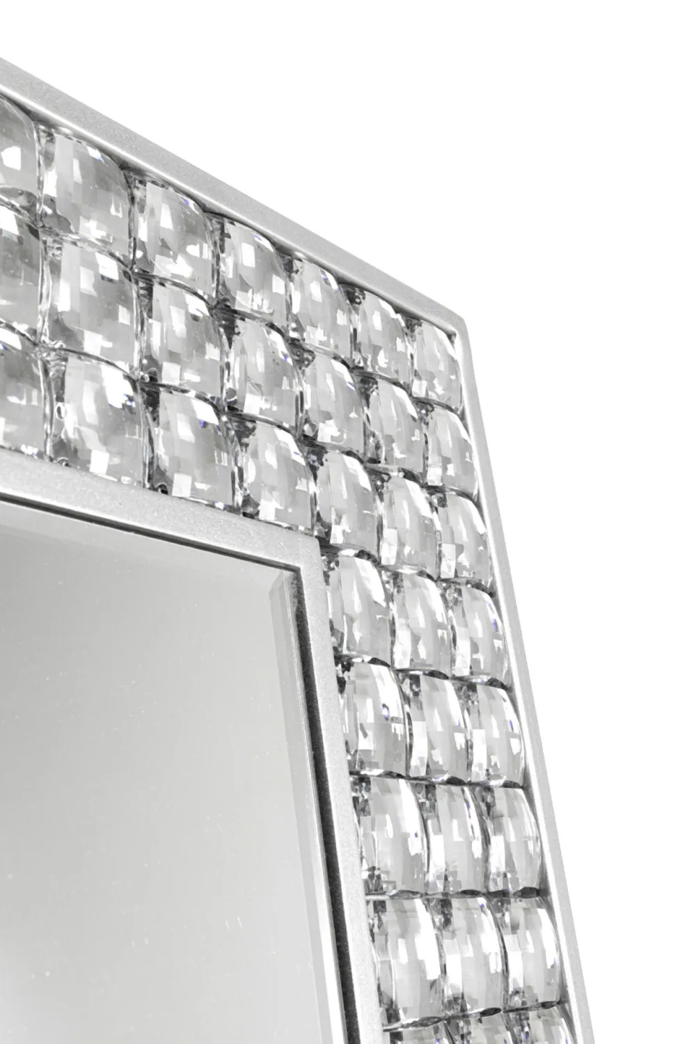 KARE Design Peilit*Crystals Seinäpeili, Hopea 80x180cm