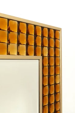 KARE Design Peilit*Crystals Seinäpeili, Messinki 80x100cm