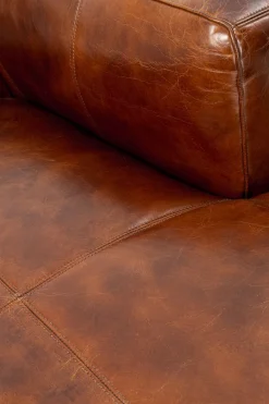 KARE Design Kulmasohvat*Cubetto Kulmasohva, Aitoa Nahkaa Ruskea 170x270cm