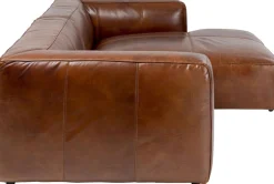 KARE Design Kulmasohvat*Cubetto Kulmasohva, Nahkaa, Ruskea