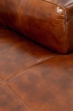 KARE Design Kulmasohvat*Cubetto Kulmasohva, Nahkaa, Ruskea