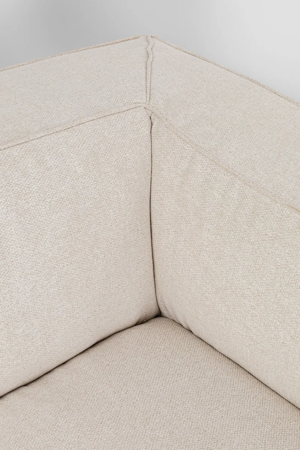 KARE Design Sohvat*Cubetto Sohva 3-istuttava - Kermanvärinen 220cm