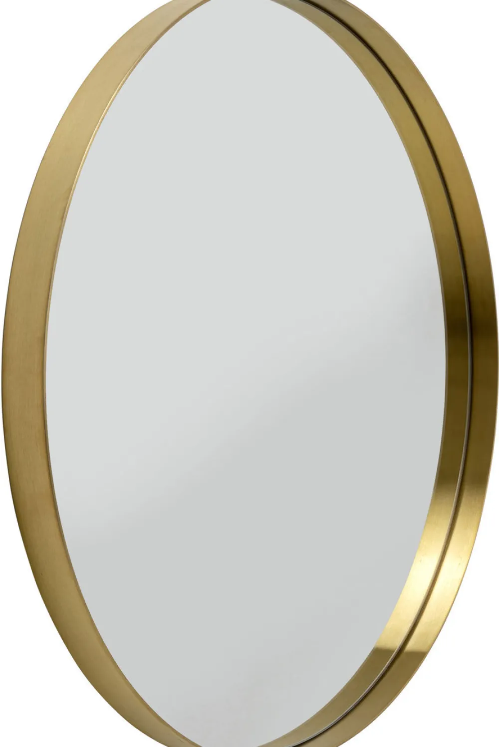 KARE Design Peilit*Curve MO Peili Messinki Ø100