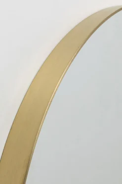 KARE Design Peilit*Curve MO Peili Messinki Ø100