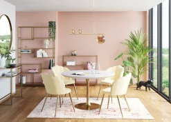 KARE Design Peilit*Curve MO Peili Messinki Ø100