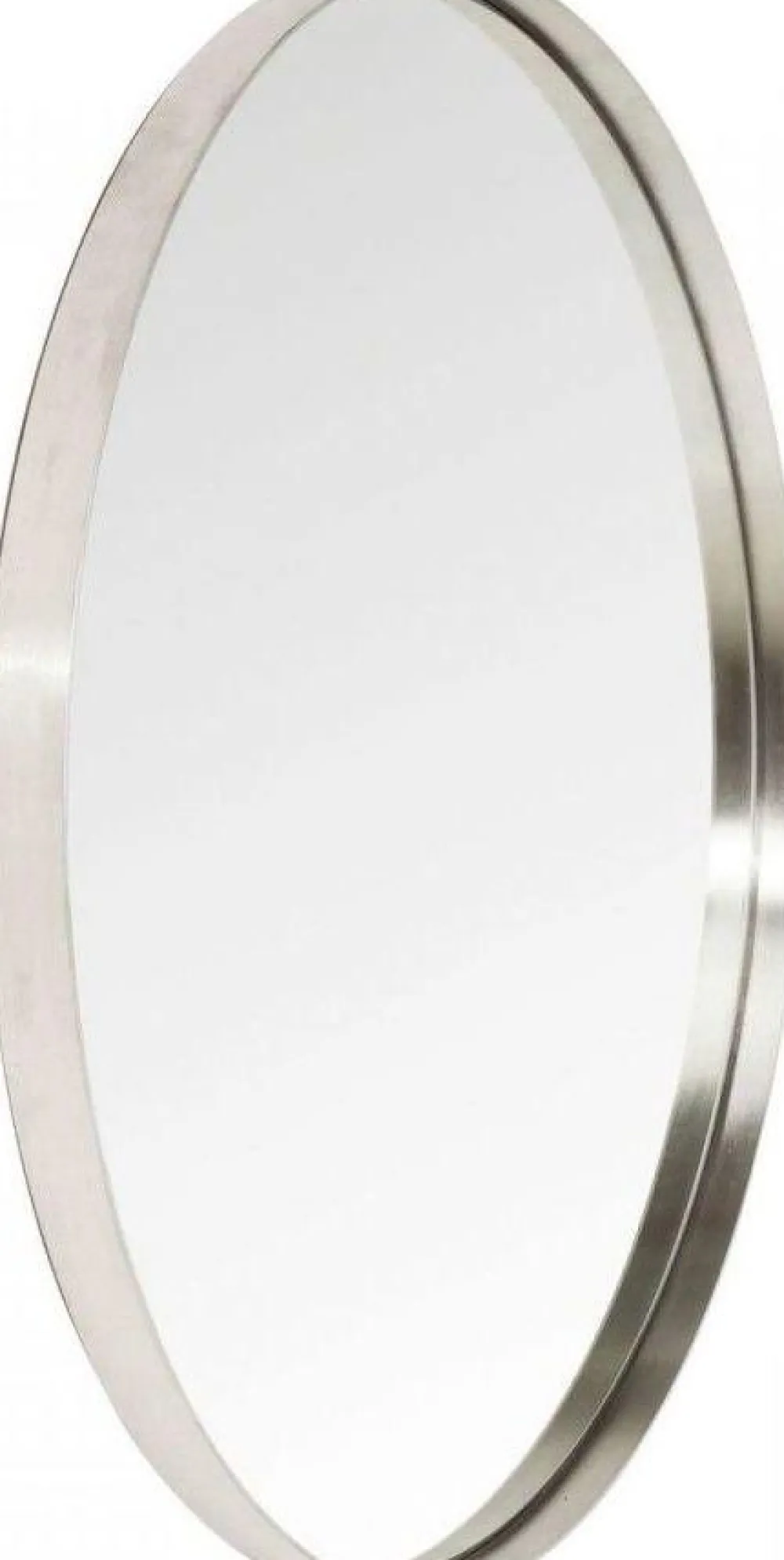 KARE Design Peilit*Curve Pyöreä Peili Metalli Ø100cm