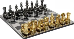 KARE Design Jalalliset Koriste-Esineet*Deco Chess Shakkipeli Koriste-esine 60x60cm