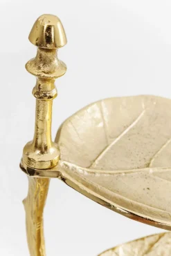 KARE Design Korurasiat*Deco Leaf Kerrostarjotin, Kulta