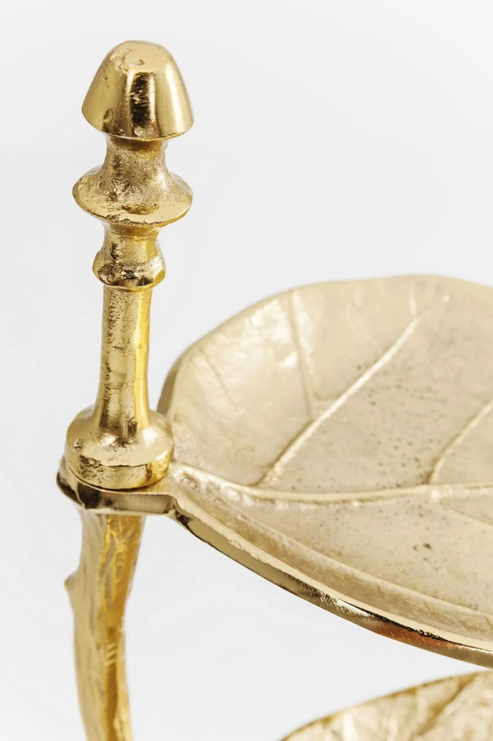 KARE Design Korurasiat*Deco Leaf Kerrostarjotin, Kulta