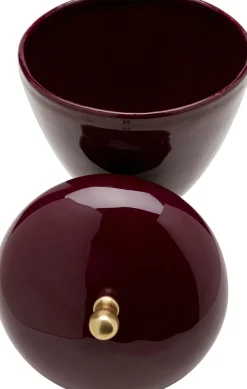 KARE Design Purkit*Deco Salome Koristepurkki Punainen 24cm