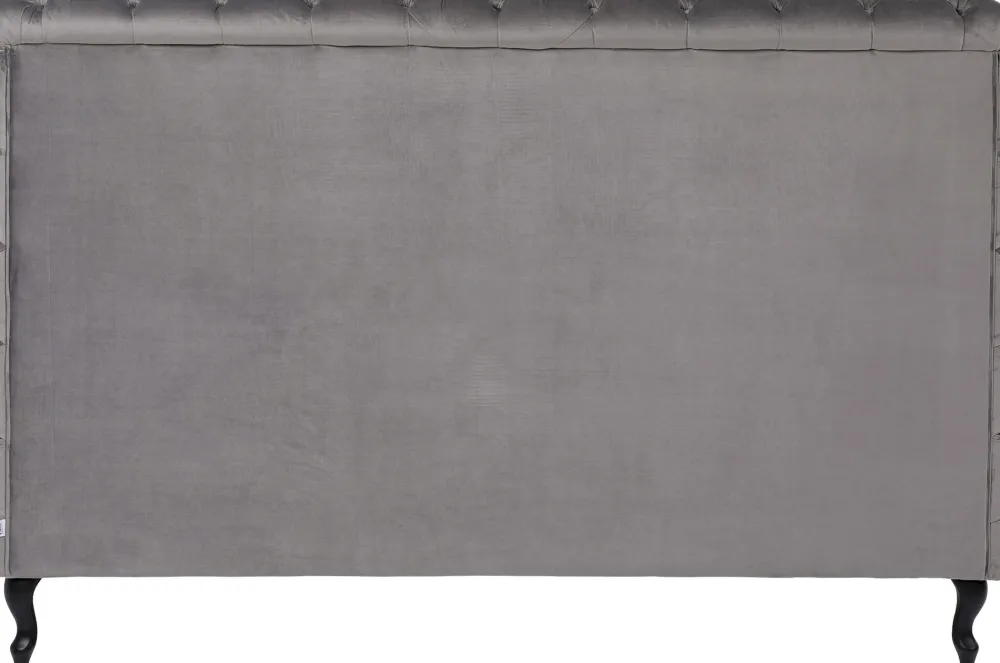 KARE Design Sängyt*Desire High Sänky, Hopeanharmaa 160x200 Cm