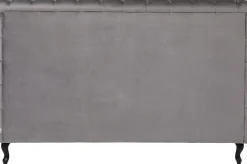 KARE Design Sängyt*Desire High Sänky, Hopeanharmaa 180x200 Cm