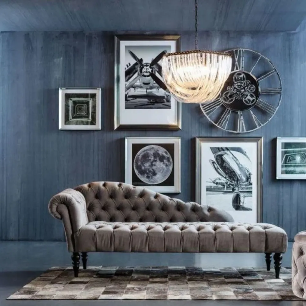 KARE Design Lepotuolit*Desire Velvet Divaani, Hopea