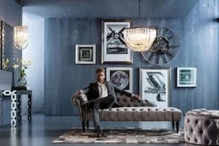 KARE Design Lepotuolit*Desire Velvet Divaani, Hopea