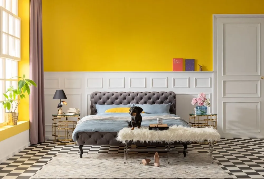 KARE Design Sängyt*Desire Velvet Sänky, Hopeanharmaa 160x200 Cm