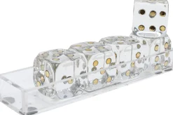 KARE Design Koriste-Esineet*Dice Transparent Koriste-esine 17x4cm