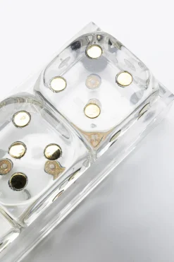 KARE Design Koriste-Esineet*Dice Transparent Koriste-esine 17x4cm