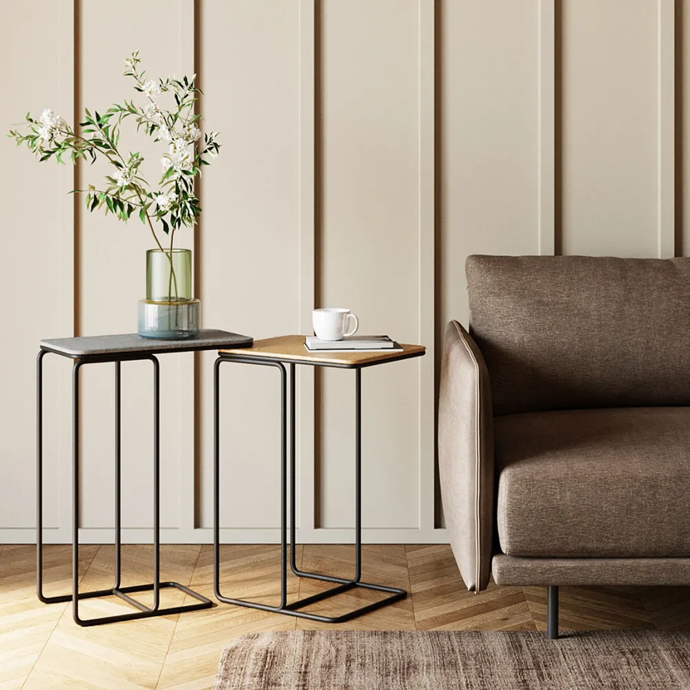 KARE Design Sohvapöydät|Olohuone*Diego Sivupöytä (2/Setti)