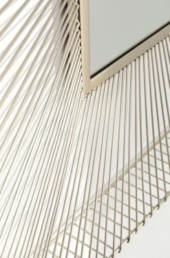 KARE Design Peilit*Dimension Gold Seinäpeili, Samppanja 91x91cm