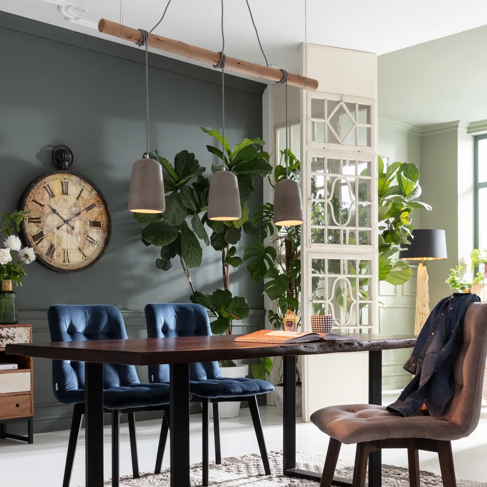 KARE Design Riippuvalaisimet*Dining Concrete Tre Riippuvalaisin 120cm