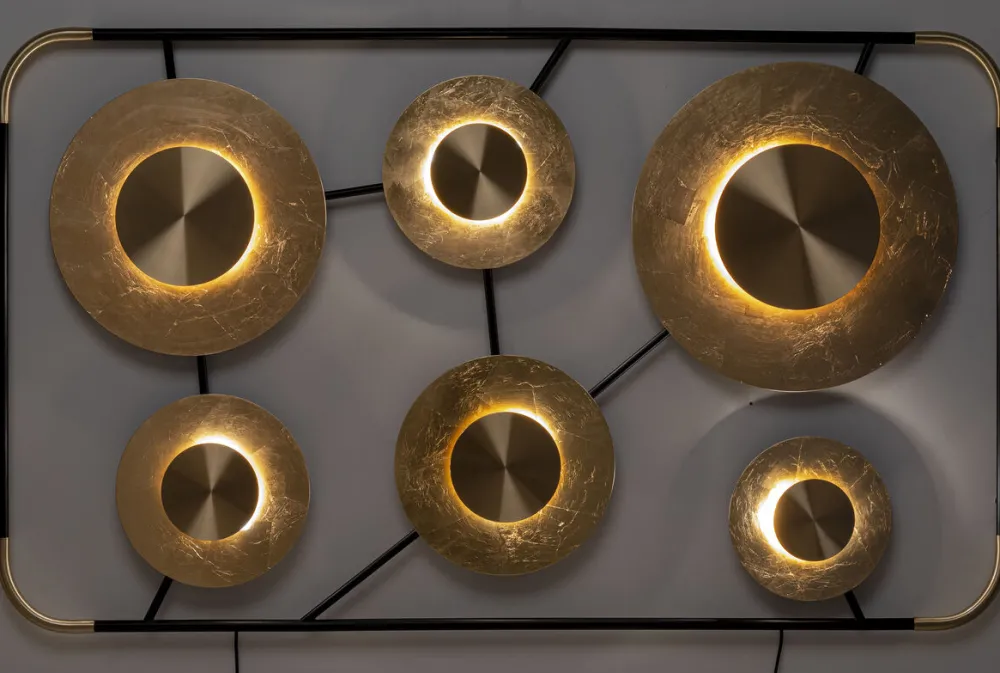 KARE Design Seinävalaisimet*Disc 6light Seinävalaisin