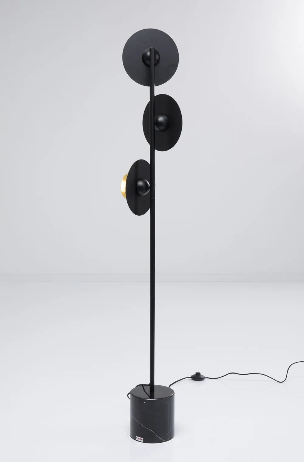 KARE Design Lattiavalaisimet|Olohuone*Disc Tre Lattiavalaisin