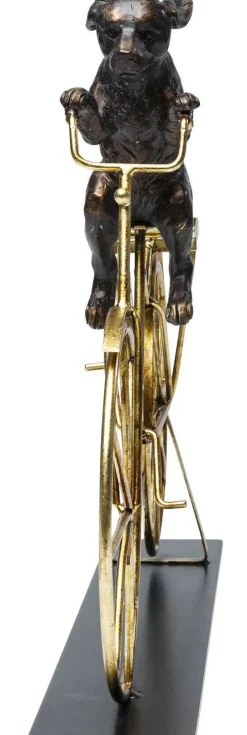 KARE Design Koriste-Esineet*Dog With Bicycle Pyöräilevä Koira Koriste-esine 44cm
