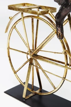 KARE Design Koriste-Esineet*Dog With Bicycle Pyöräilevä Koira Koriste-esine 44cm