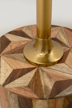 KARE Design Sohvapöydät*Domero Geo Sivupöytä, Ruskea Ø25cm