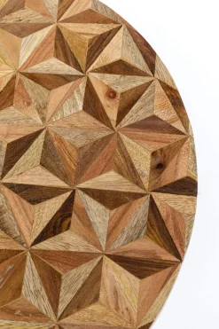 KARE Design Sohvapöydät|Olohuone*Domero Geo Sivupöytä, Ruskea Ø40cm