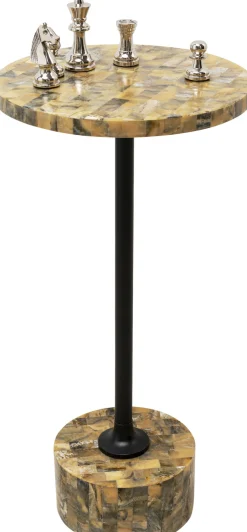 KARE Design Sohvapöydät*Domero Mosaic Sivupöytä, Harmaa Ø25cm