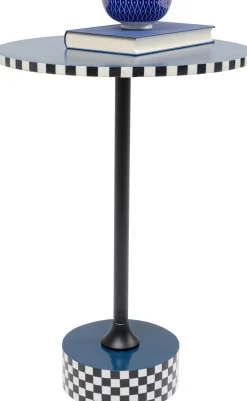 KARE Design Sohvapöydät|Olohuone*Domero Race Sivupöytä, Sininen Ø40cm