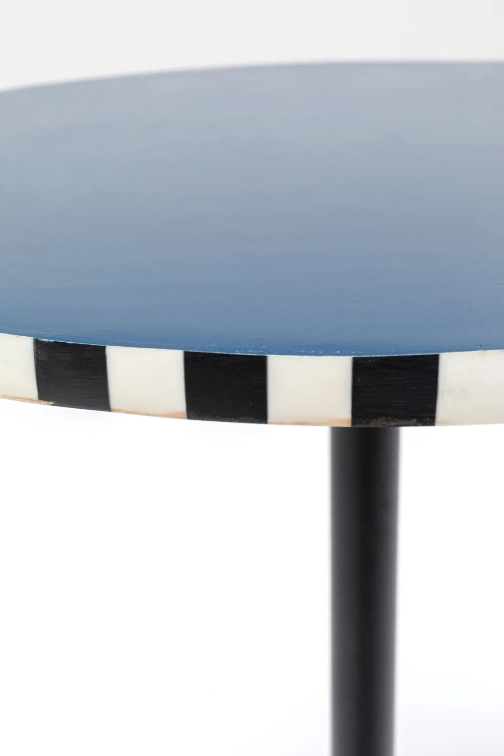 KARE Design Sohvapöydät|Olohuone*Domero Race Sivupöytä, Sininen Ø40cm