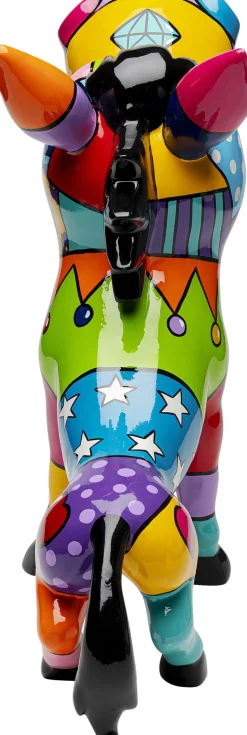 KARE Design Jalalliset Koriste-Esineet*Donkey Patchwork Aasi Koriste-esine Värikäs 54cm