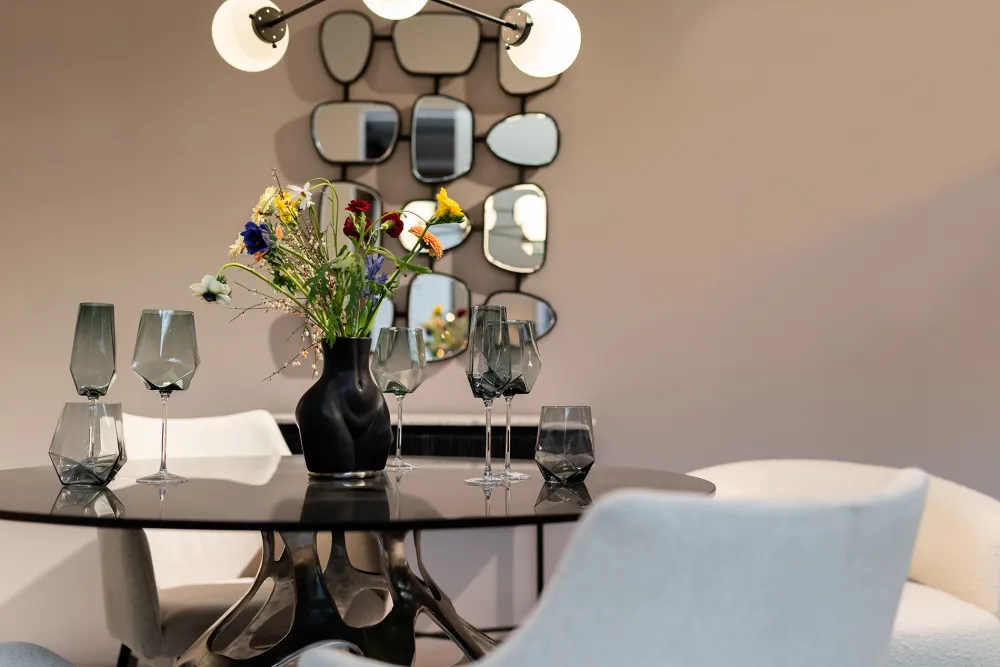 KARE Design Maljakot|Olohuone*Donna Maljakko Musta 22cm