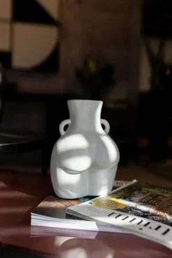 KARE Design Maljakot*Donna Maljakko Valkoinen 22cm