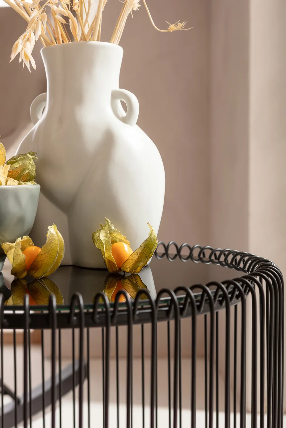 KARE Design Maljakot*Donna Maljakko Valkoinen 22cm